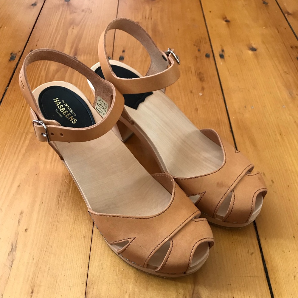 NIB | Sz 10 Swedish Hasbeens Suzanne Nature
